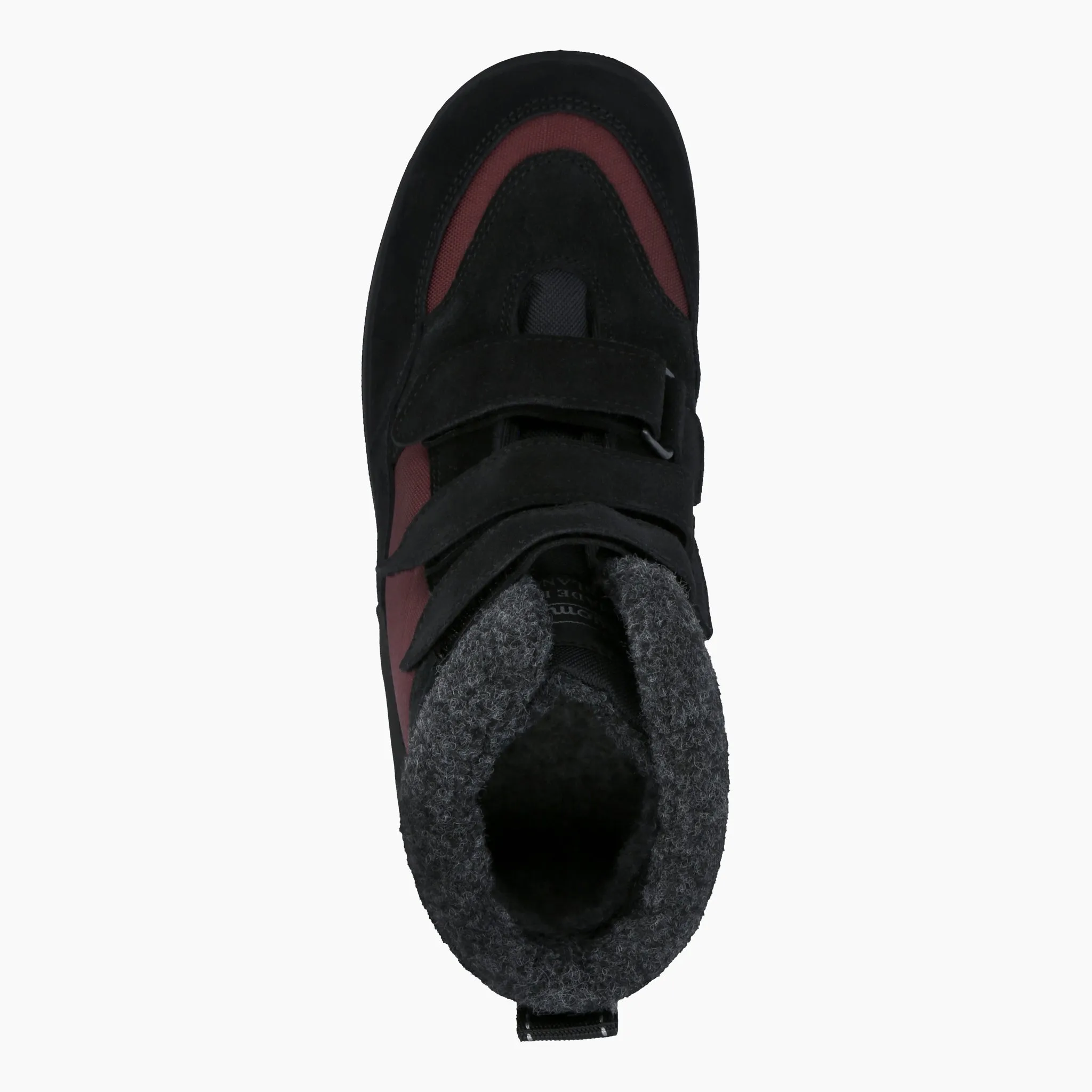 Winter ankle boots Tarra Tuisku, Bordeaux/Black